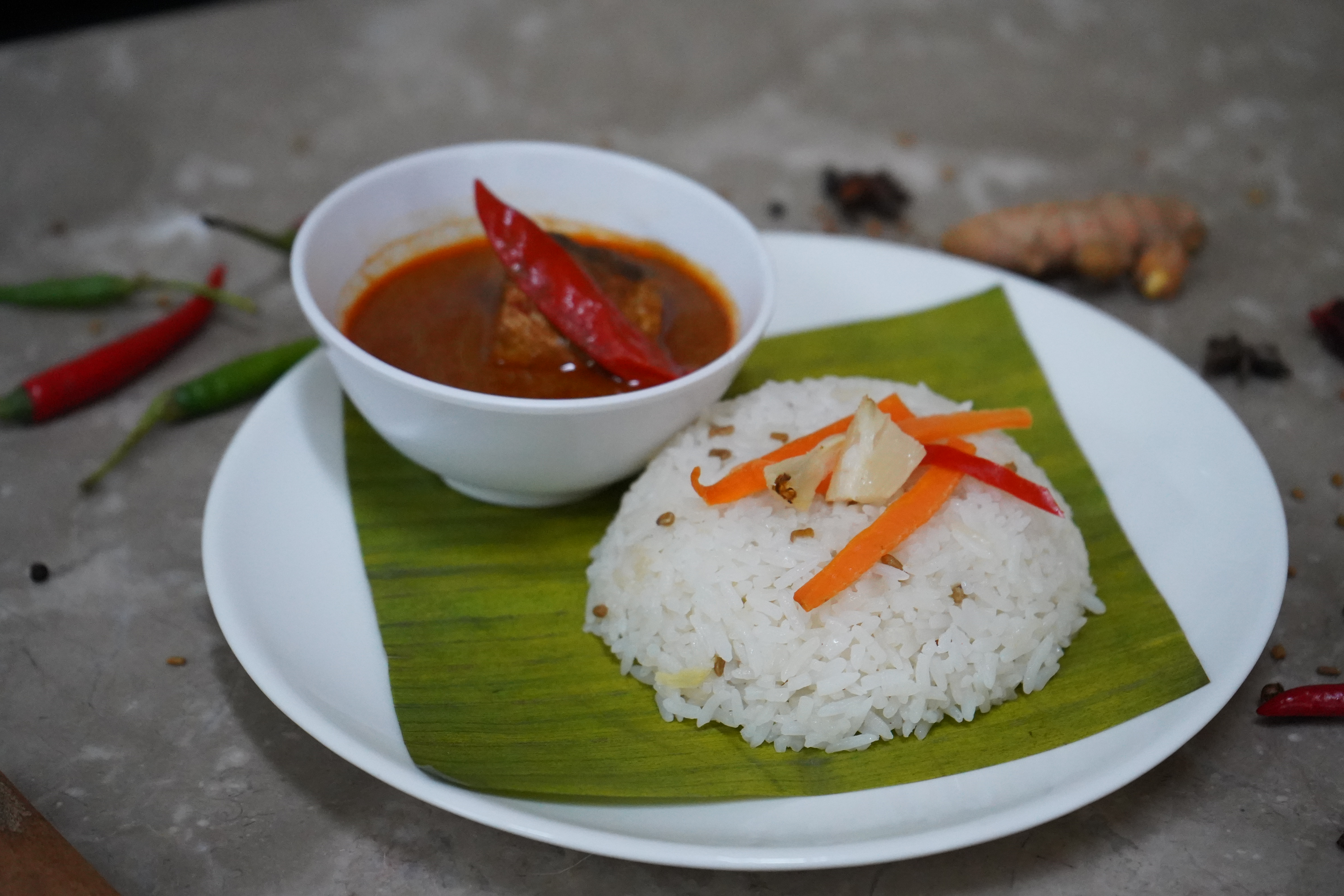 Nasi Dagang Gulai Ikan